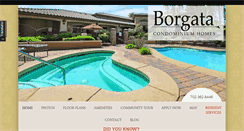 Desktop Screenshot of borgatacondos.com