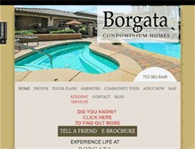 Tablet Screenshot of borgatacondos.com